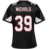 Image of Deatrick Nichols Arizona Cardinals Pro Line Women's Player Jersey – Black 2018/2019