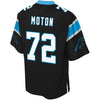 Image of Taylor Moton Carolina Panthers Pro Line Player Jersey - Black 2018/2019