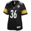 Image of Jerome Bettis Pittsburgh Steelers Pro Line Women's Retired Player Jersey – Black 2018/2019