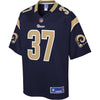 Image of Sam Shields Los Angeles Rams NFL Pro Line Player Jersey Navy