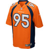 Image of Derek Wolfe Denver Broncos Game Jersey - Orange