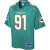 Image of Cameron Wake Miami Dolphins Pro Line Team Player Jersey – Aqua 2018/2019
