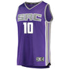 Image of Frank Mason III Sacramento Kings Branded Fast Break Road Player Jersey - Purple