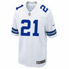 Image of Ezekiel Elliott Dallas Cowboys Game Jersey - White 2018/2019