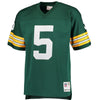 Image of Paul Hornung Green Bay Packers Mitchell & Ness Retired Player Replica Jersey - Green