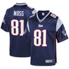 Image of Randy Moss New England Patriots Pro Line Retired Player Jersey – Navy 2018/2019