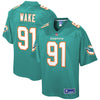 Image of Cameron Wake Miami Dolphins Pro Line Team Player Jersey – Aqua 2018/2019