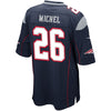 Image of Sony Michel New England Patriots Draft First Round Pick #2 Game Jersey – Navy 2018/2019