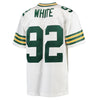 Image of Reggie White Green Bay Packers Mitchell & Ness 1996 Replica Retired Player Jersey - White