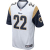 Image of Marcus Peters Los Angeles Rams Game Jersey White