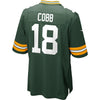 Image of Randall Cobb Green Bay Packers Game Jersey - Green