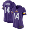Image of Stefon Diggs Minnesota Vikings Women's Game Jersey - Purple 2018/2019