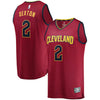 Image of Collin Sexton Cleveland Cavaliers Branded Fast Break Jersey Wine - Icon Edition