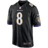 Image of Lamar Jackson Baltimore Ravens Draft Pick Game Jersey – Black 2018/2019