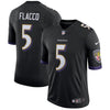 Image of Joe Flacco Baltimore Ravens Speed Machine Limited Player Jersey - Black 2018/2019