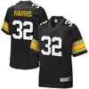 Image of Franco Harris Pittsburgh Steelers Pro Line Retired Player Jersey – Black 2018/2019