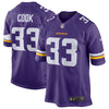 Image of Dalvin Cook Minnesota Vikings Game Jersey - Purple 2018/2019