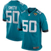 Image of Telvin Smith Jacksonville Jaguars Player Game Jersey Teal