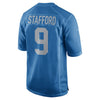 Image of Matthew Stafford Detroit Lions Throwback Game Jersey - Blue