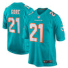 Image of Frank Gore Miami Dolphins New Game Jersey – Aqua 2018/2019