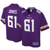 Image of Brett Jones Minnesota Vikings Pro Line Player Jersey – Purple 2018/2019