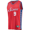 Image of Dario Saric Philadelphia 76ers Branded Fast Break Player Jersey - Statement Edition - Red