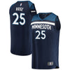 Image of Derrick Rose Minnesota Timberwolves Branded Fast Break Player Jersey - Icon Edition - Navy