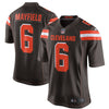 Image of Baker Mayfield Cleveland Browns Draft First Round Pick Game Jersey – Brown 2018/2019