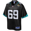 Image of Tyler Shatley Jacksonville Jaguars NFL Pro Line Team Player Jersey  Black