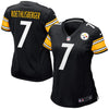 Image of Ben Roethlisberger Pittsburgh Steelers Women's Game Jersey - Black 2018/2019