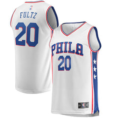 Markelle Fultz Philadelphia 76ers Branded Fast Break Jersey White - Association Edition