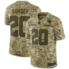 Jalen Ramsey Jacksonville Jaguars Salute to Service Limited Jersey  Camo