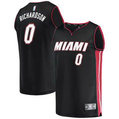 Josh Richardson Miami Heat Branded Fast Break Player Jersey - Icon Edition – Black