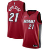 Image of Hassan Whiteside Miami Heat Swingman Jersey - Statement Edition – Red