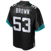 Image of Blair Brown Jacksonville Jaguars NFL Pro Line Team Player Jersey  Black