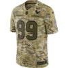 Image of J.J. Watt Houston Texans Salute to Service Limited Jersey  Camo