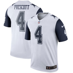 Dak Prescott Dallas Cowboys Color Rush Legend Jersey - White 2018/2019