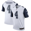 Image of Dak Prescott Dallas Cowboys Color Rush Legend Jersey - White 2018/2019