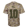 Image of Tyreek Hill Kansas City Chiefs Salute to Service Game Jersey - Camo