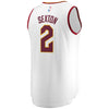 Image of Collin Sexton Cleveland Cavaliers Branded Fast Break Jersey – Association Edition – White