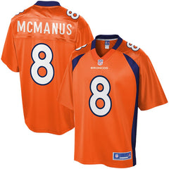 NFL Pro Line Mens Denver Broncos Brandon McManus Team Color Jersey