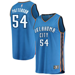 Patrick Patterson Oklahoma City Thunder Branded Fast Break Player Jersey Blue - Icon Edition