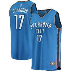 Dennis Schroder Oklahoma City Thunder Branded Fast Break Jersey - Icon Edition - Blue