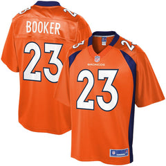 Devontae Booker Denver Broncos NFL Pro Line Team Color Player Jersey  Orange