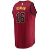 Image of Cedi Osman Cleveland Cavaliers Branded Fast Break Player Jersey - Icon Edition – Wine