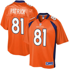 Tim Patrick Denver Broncos NFL Pro Line Team Color Player Jersey  Orange