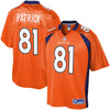 Image of Tim Patrick Denver Broncos NFL Pro Line Team Color Player Jersey  Orange