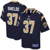 Image of Sam Shields Los Angeles Rams NFL Pro Line Player Jersey  Navy