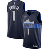 Image of Dennis Smith Jr Dallas Mavericks Swingman Jersey - Statement Edition – Navy