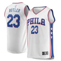 Jimmy Butler Philadelphia 76ers Branded Fast Break Jersey White – Association Edition